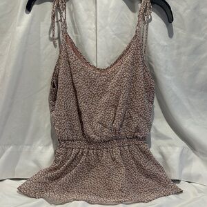 Sienna Sky Brown Patterned Camisole